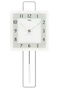 Wandklok met slinger 7504