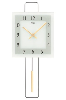 Wandklok met slinger 7505