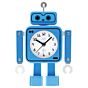 Robot kinderwekker blauw SRP2305-3J