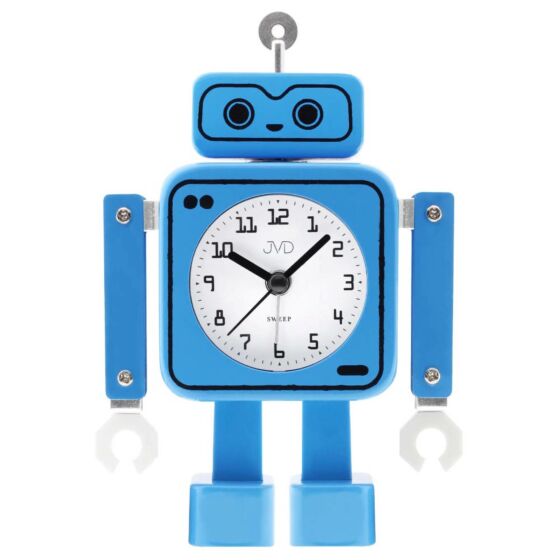 Robot kinderwekker blauw SRP2305-3J